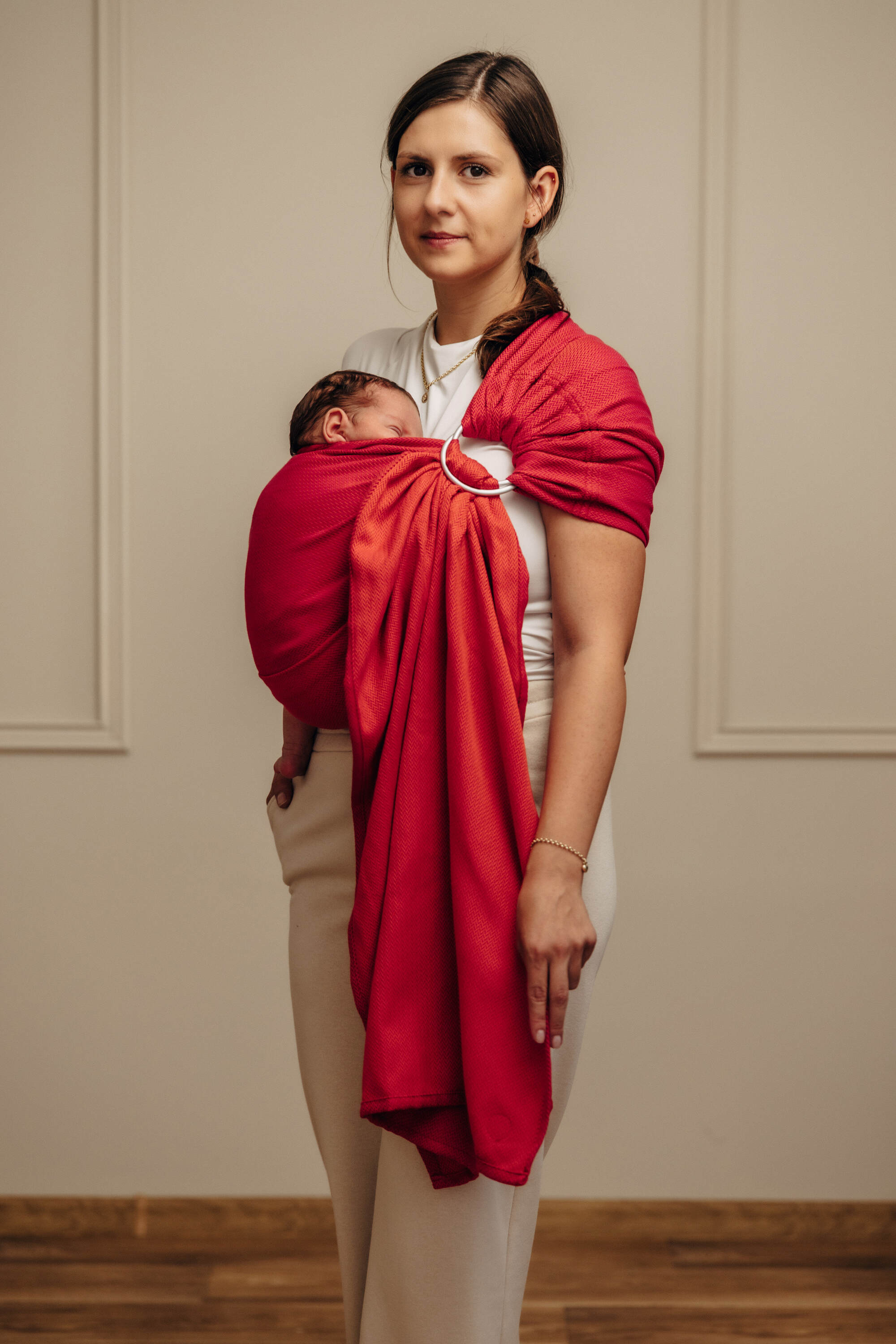 LennyLamb Ring Sling Little Herringbone Sedona