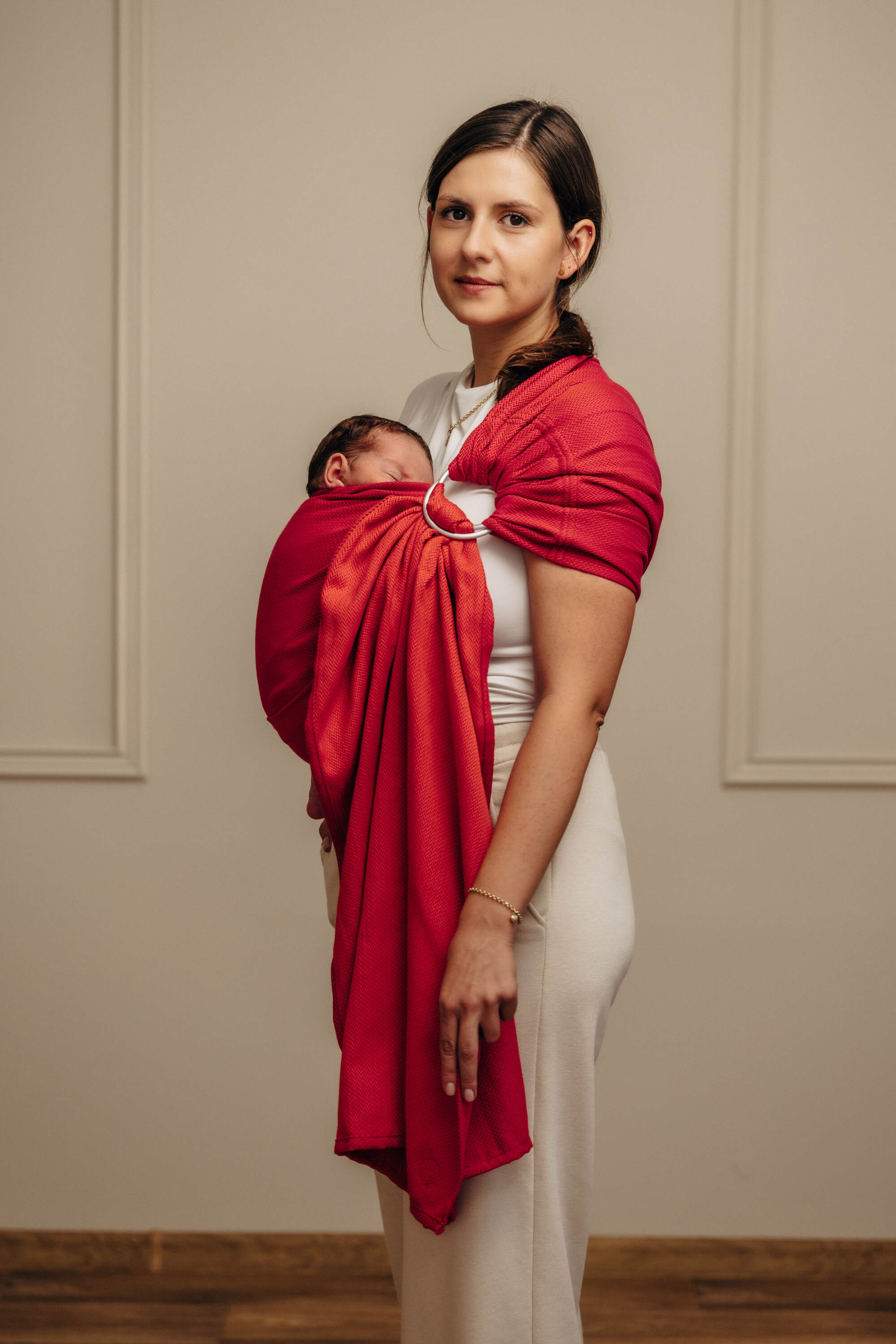 LennyLamb Ring Sling Little Herringbone Sedona