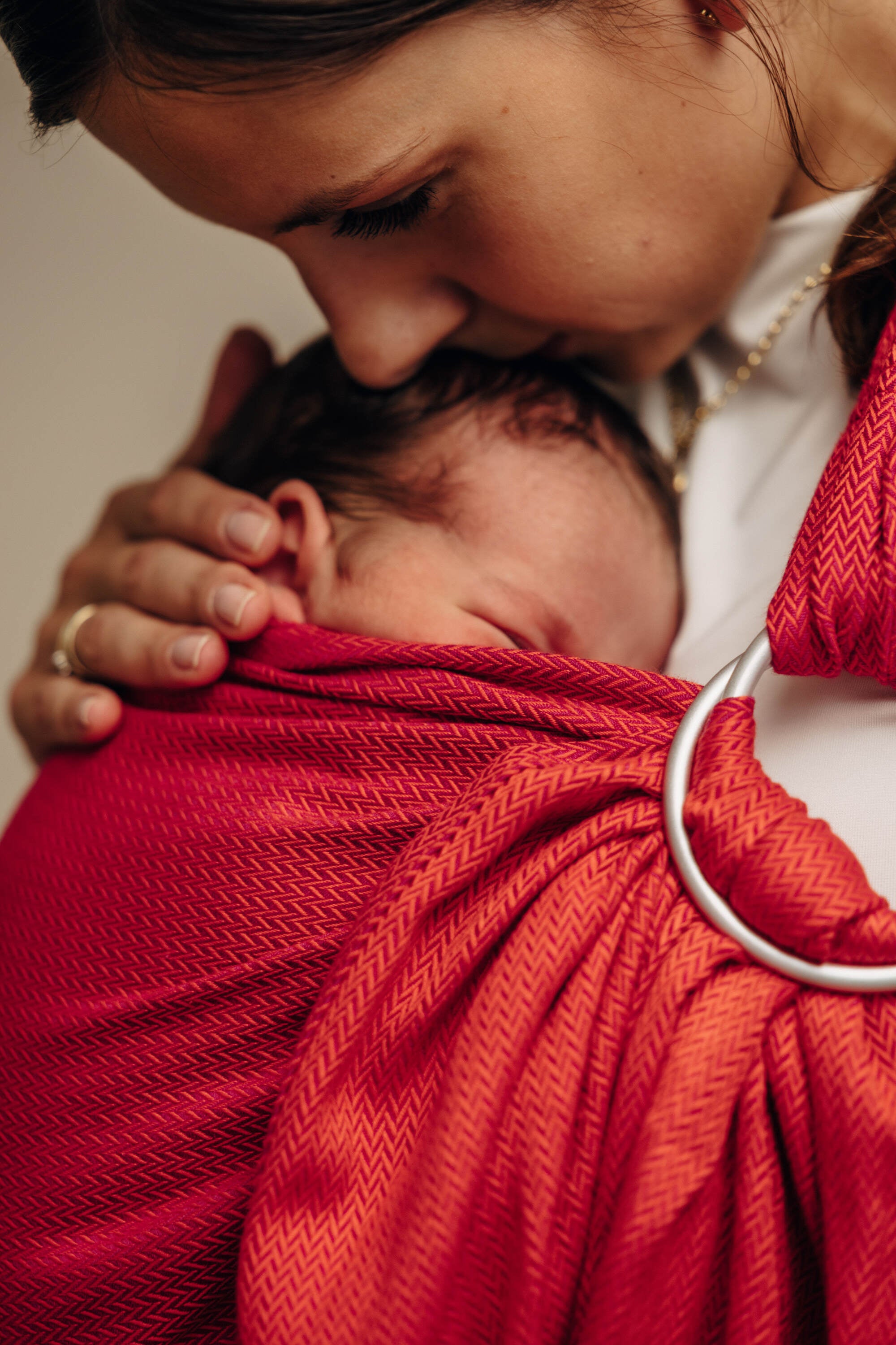 LennyLamb Ring Sling Little Herringbone Sedona