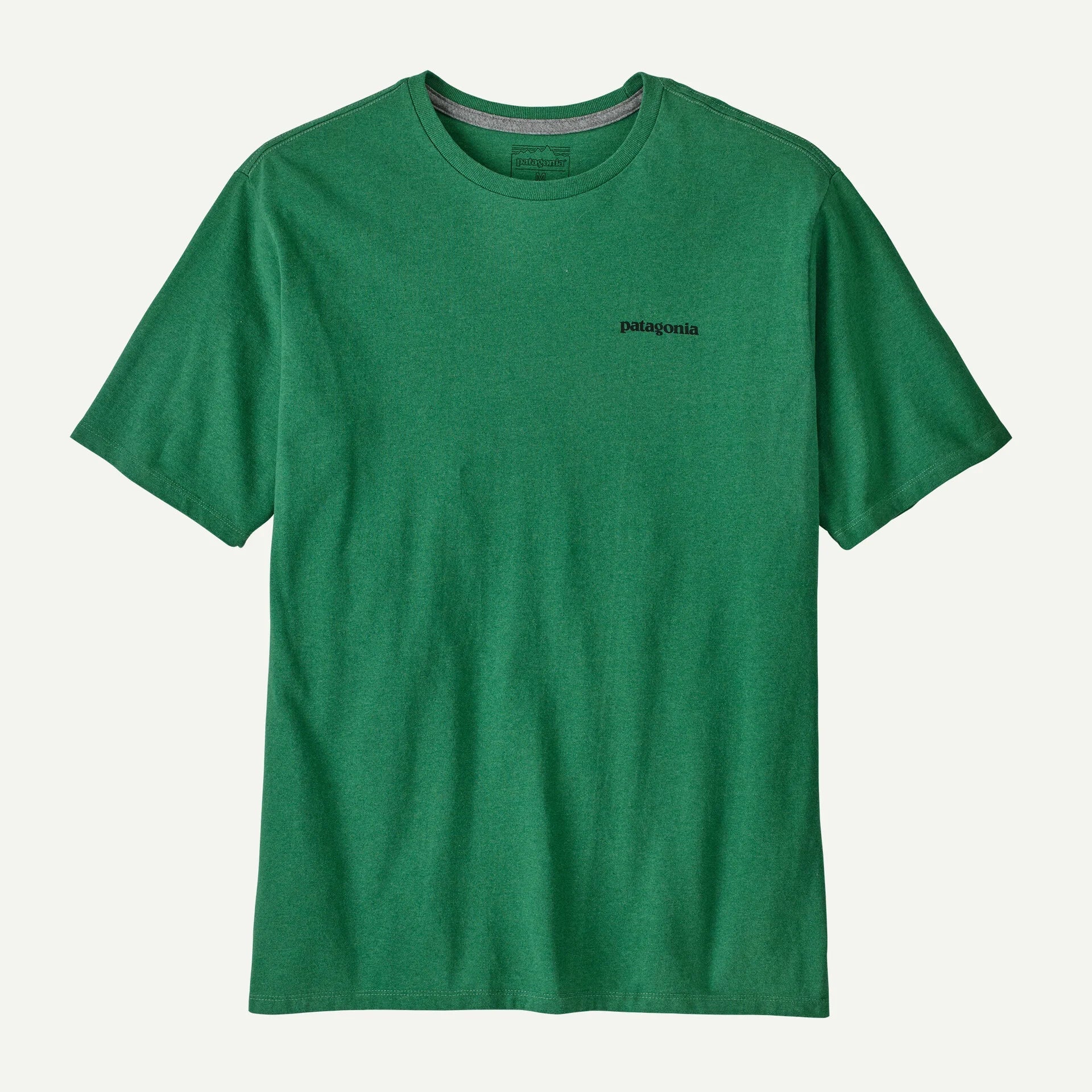 Patagonia Men's P-6 Logo Responsibili-Tee® P-6 Outline: Heartleaf Green