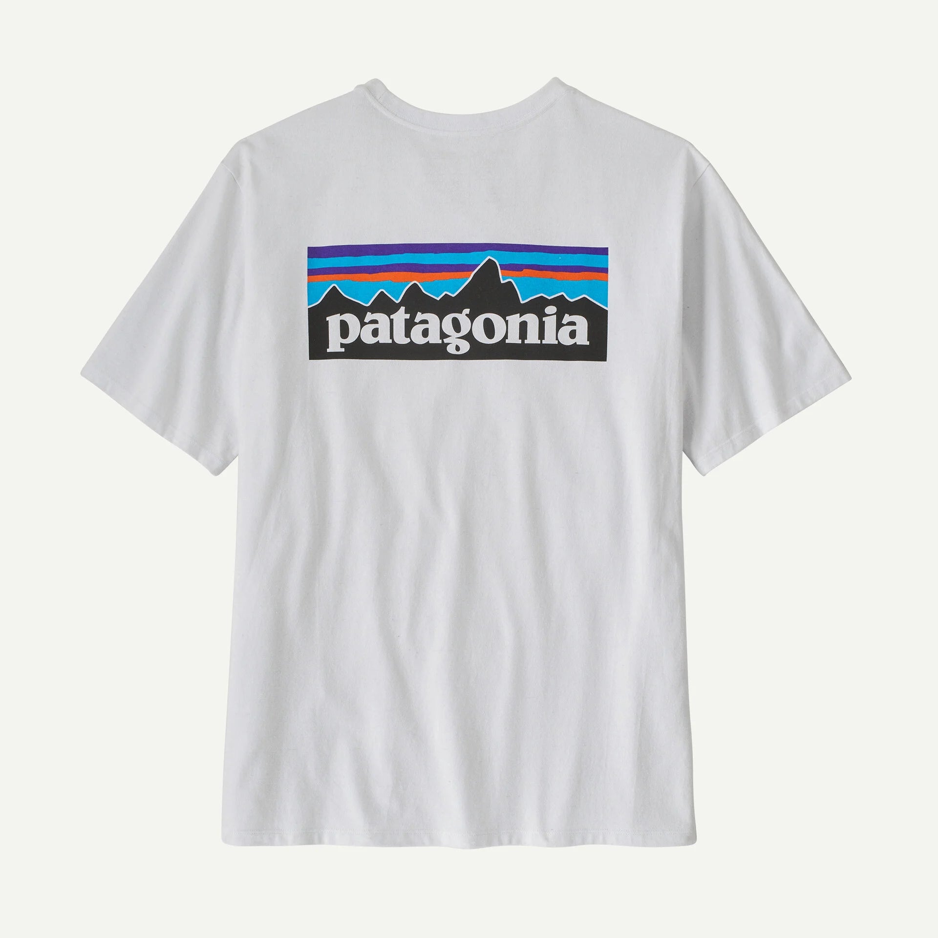 Patagonia Men's P-6 Logo Responsibili-Tee® White
