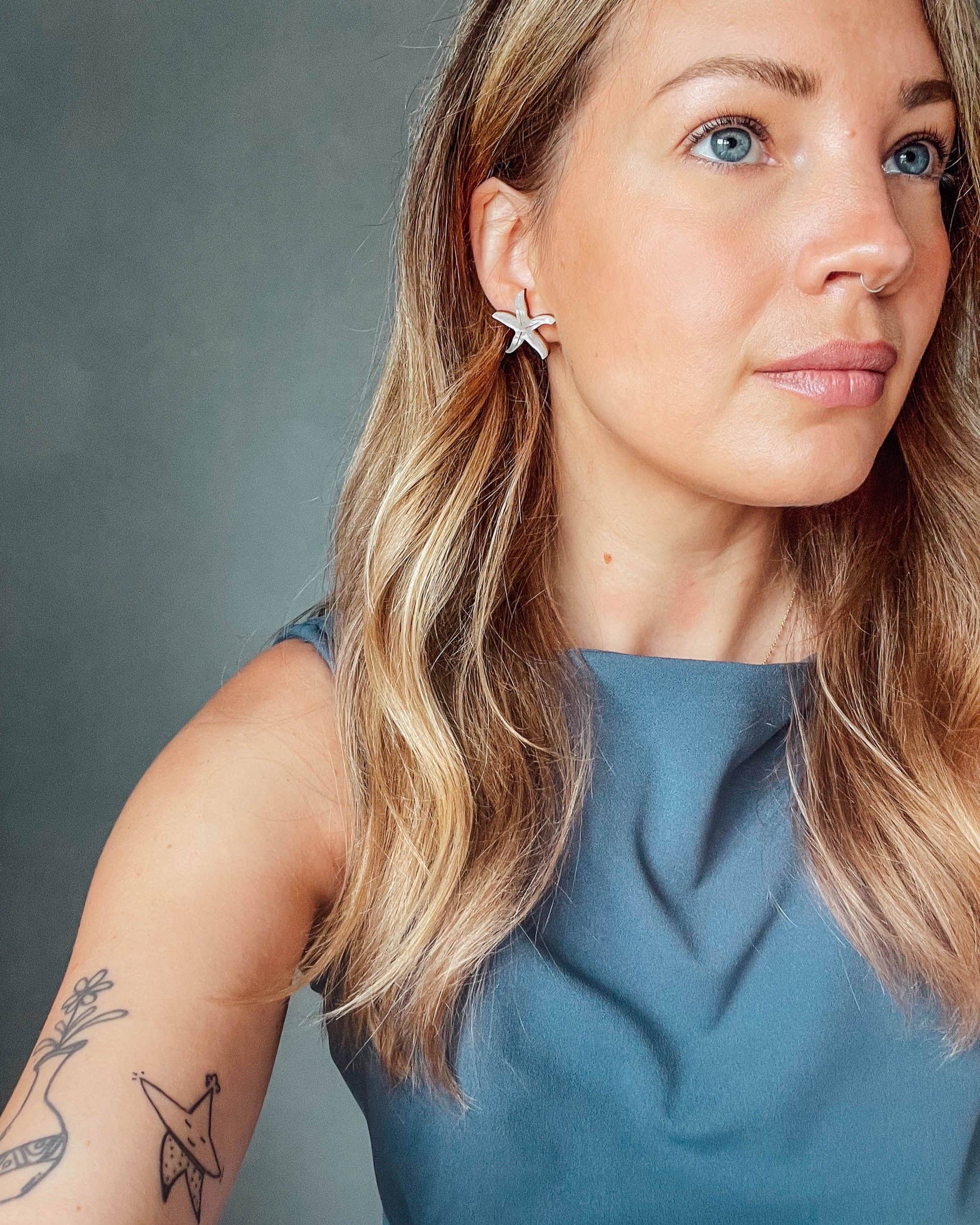 Pepper You Starfish Stud Earrings