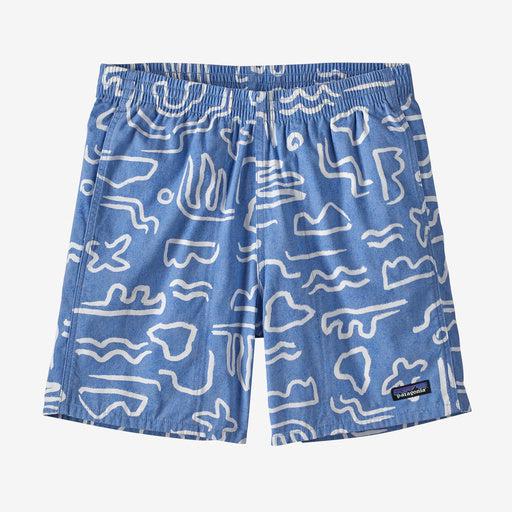 Patagonia Men's Funhoggers Shorts Channel Islands: Vessel Blue