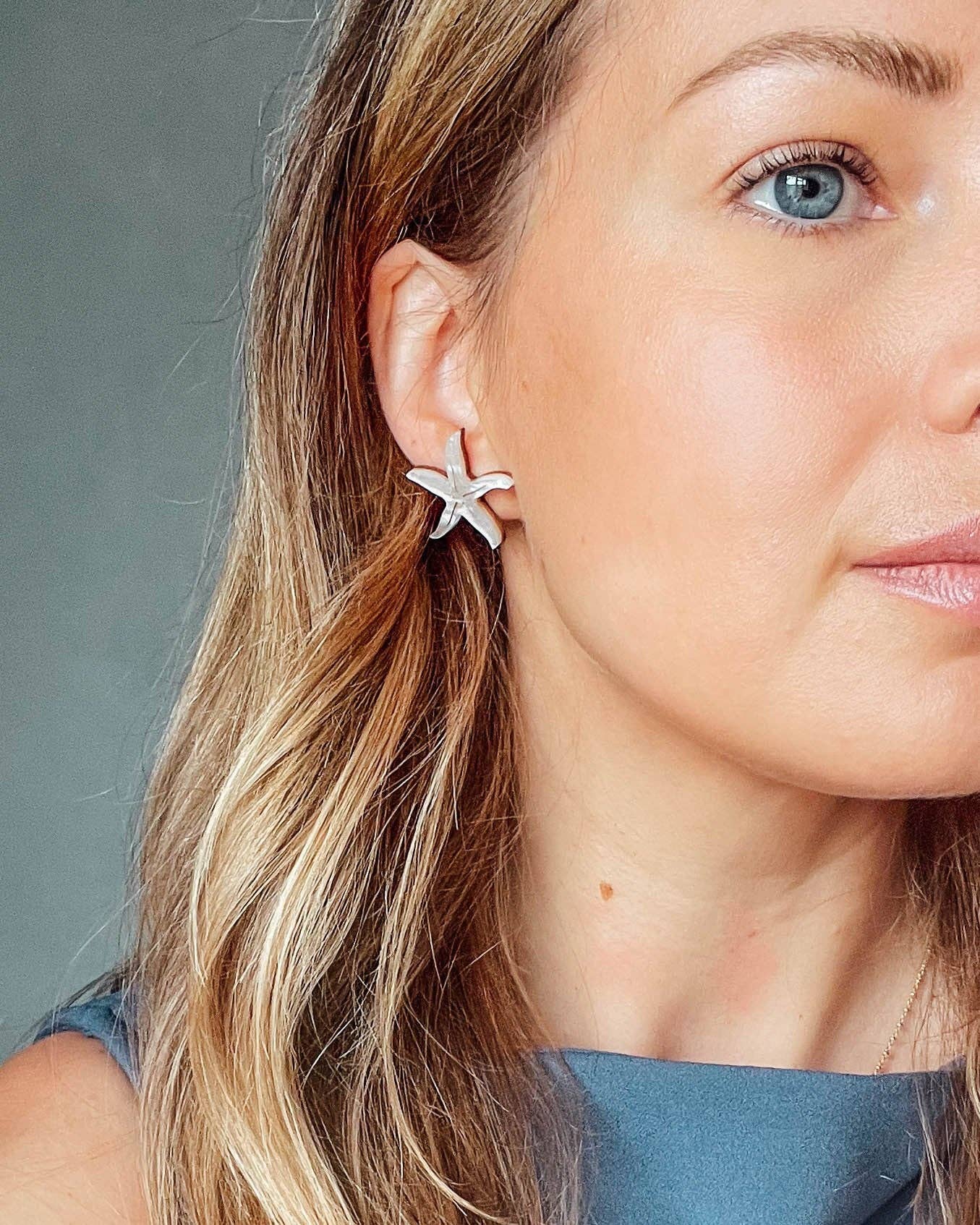 Pepper You Starfish Stud Earrings