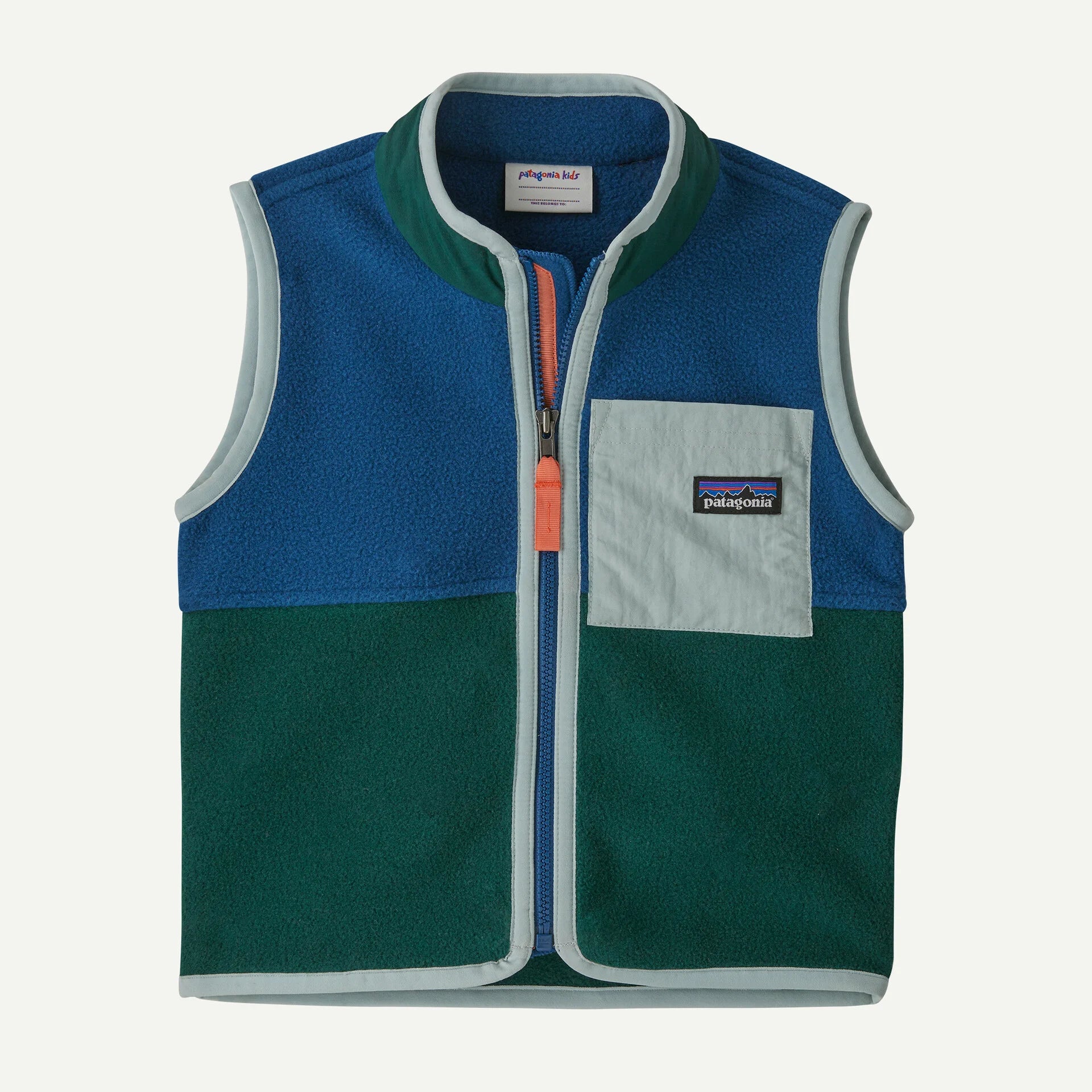 Patagonia Baby Fleece Vest – Patagonia Synchilla® Clement Blue