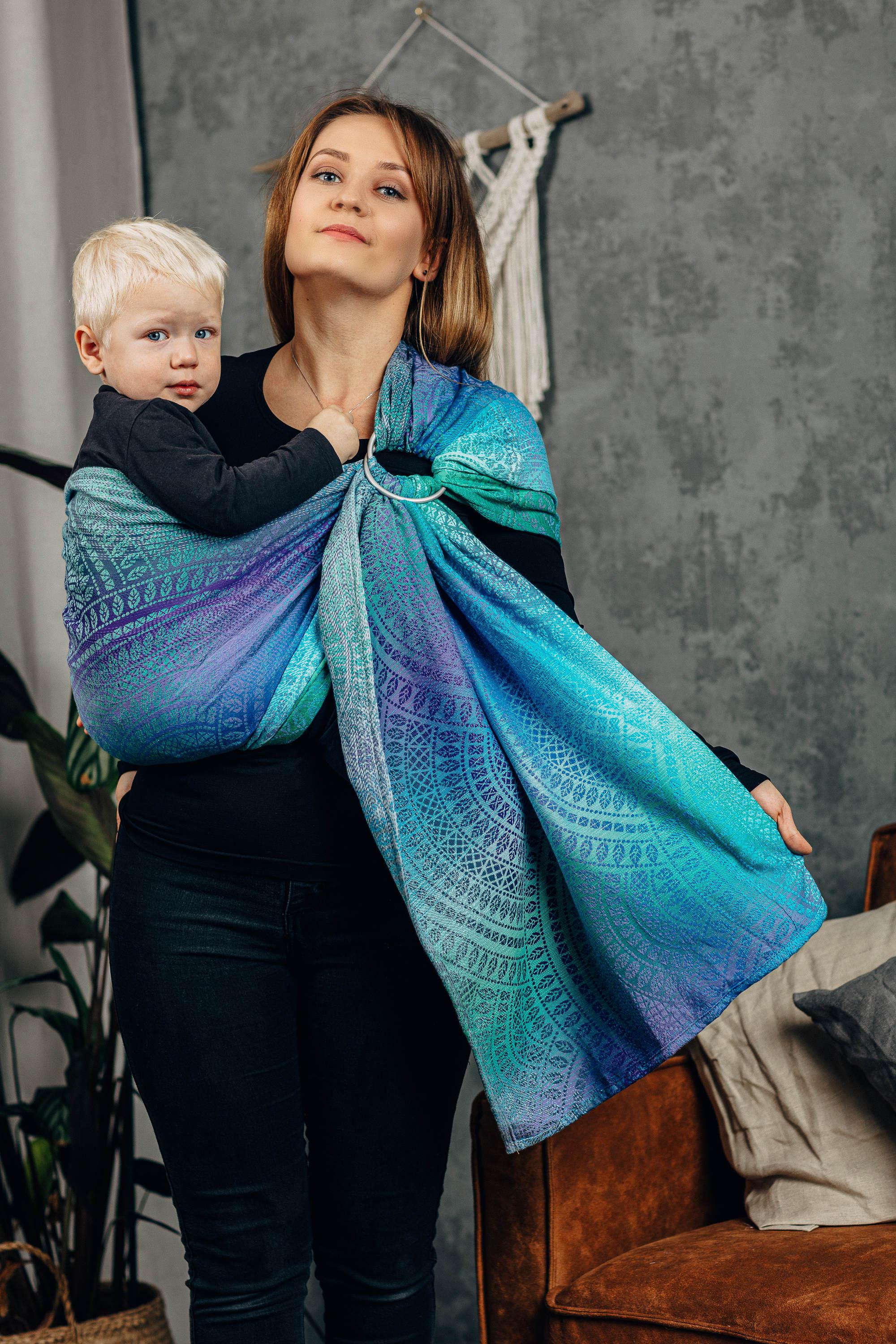 LennyLamb Ring Sling Peacock's Tail Fantasy