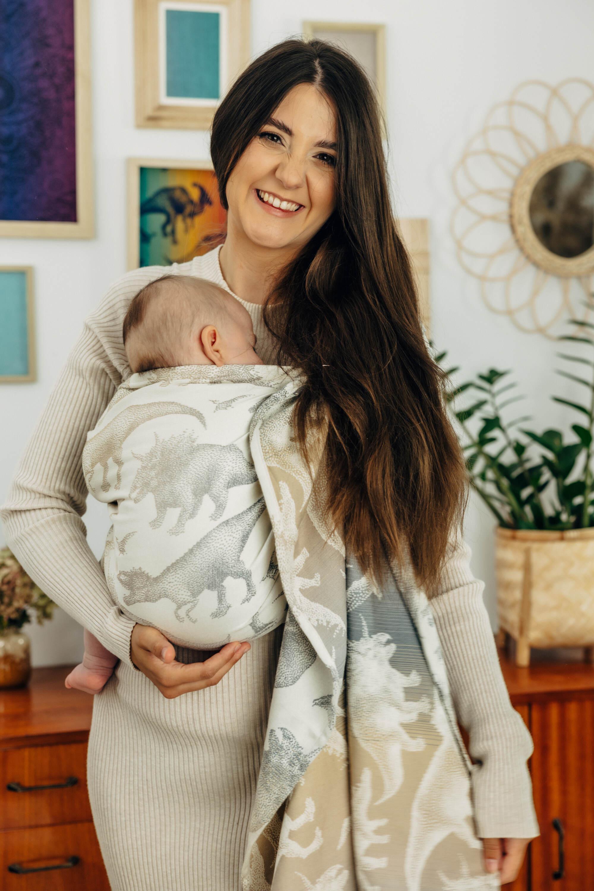 LennyLamb Ring Sling Jurassic Park Ice Desert