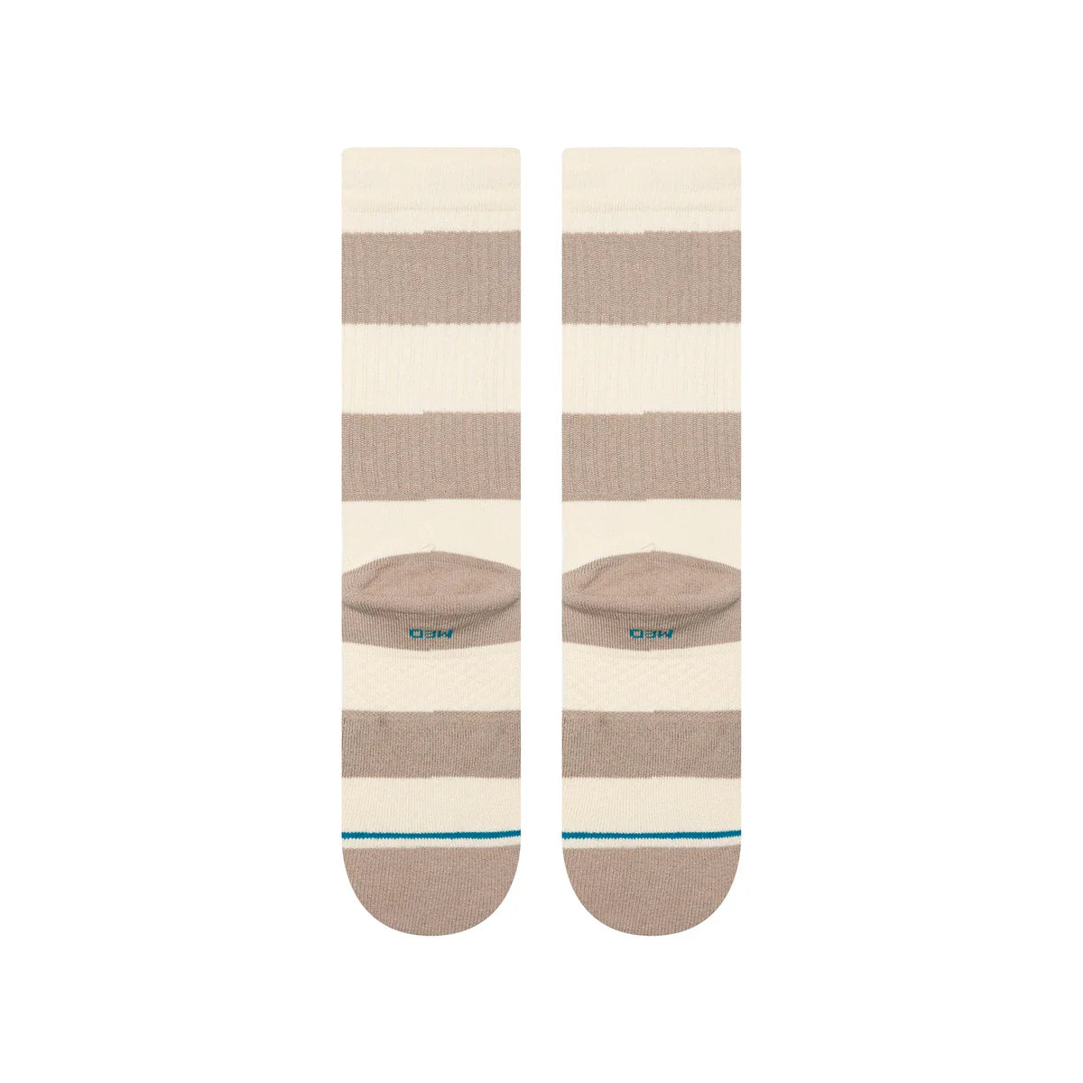 Stance Stacked Up Crew Sock String Grey
