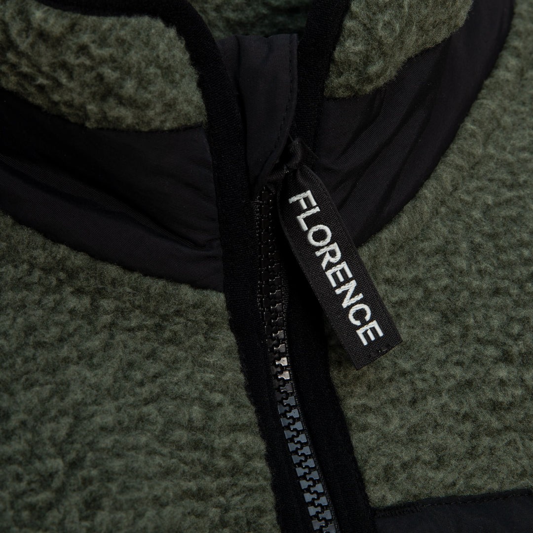 Florence Marine X High Pile Utility Fleece Jacket Thyme