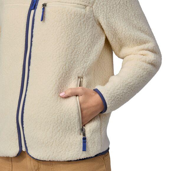 Patagonia Women's Retro Pile Fleece Jacket Natural