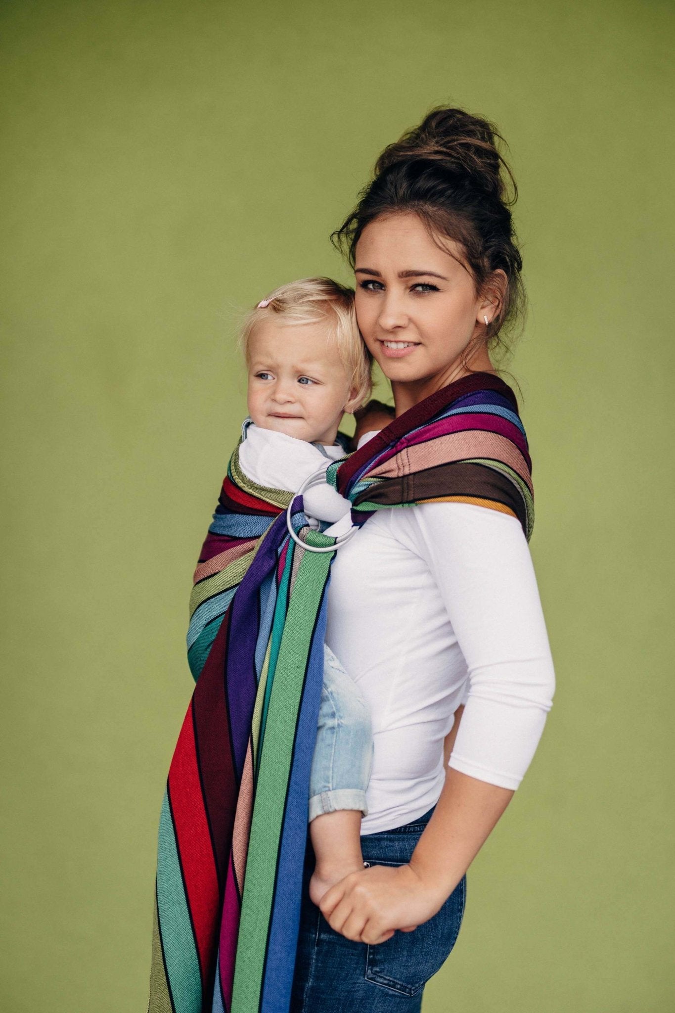 LennyLamb Ring Sling Carousel of Colours