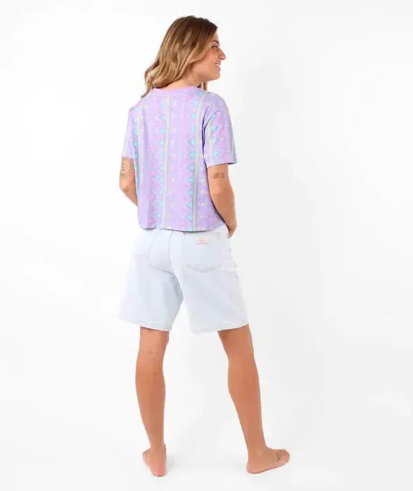 Oxbow Geosurf Cropped T-shirt