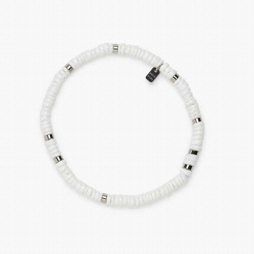 Pura Vida Puka Shell Stretch Anklet