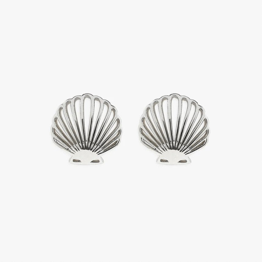 Pura Vida Shell Stud Earring