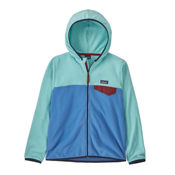 Patagonia Kid s Micro D Snap T Fleece Jacket Blue Bird