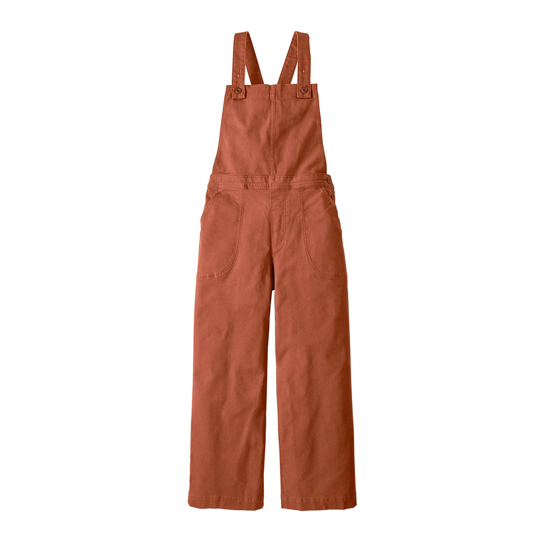 Patagonia Women's Stand Up® Cropped Overalls Quartz Coral