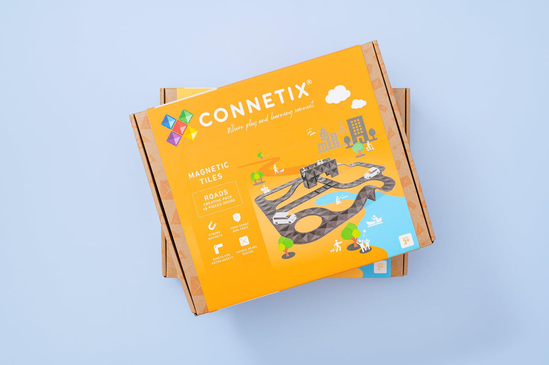 Connetix Creative Roads Pack 48PC