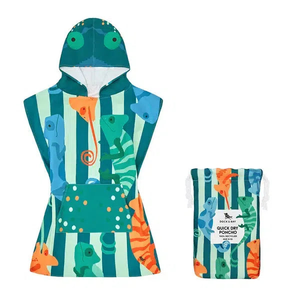 Dock and Bay Quick Dry Poncho Kids