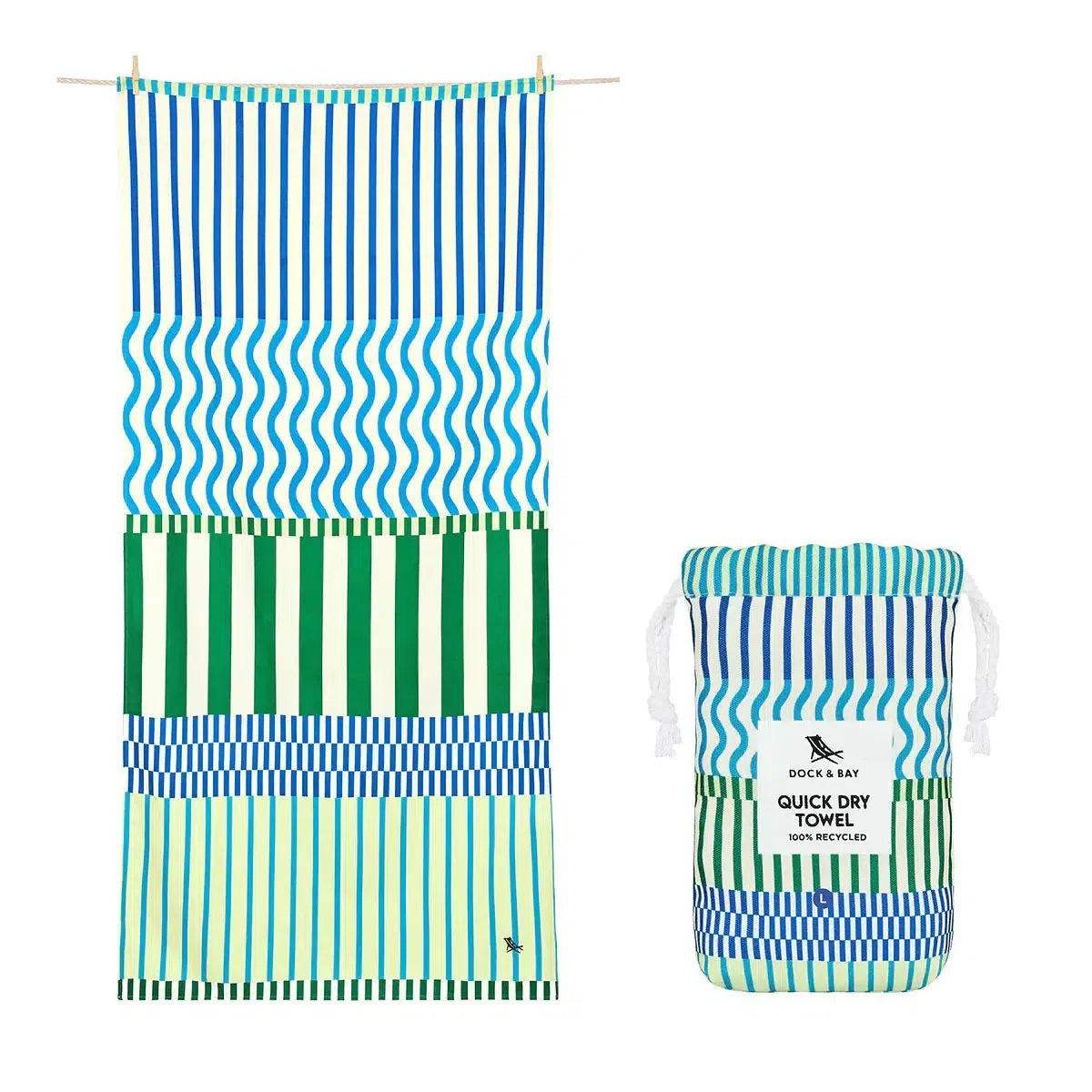 Dock and Bay Quick Dry Beach and Travel Towels
