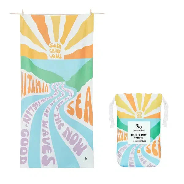 Dock and Bay Quick Dry Beach and Travel Towels