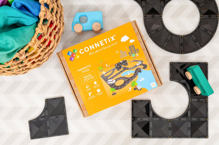 Connetix Creative Roads Pack 48PC