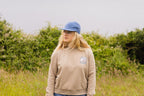 Bleubird Escape Cropped Sweatshirt Desert Sand - Freedom To Explore