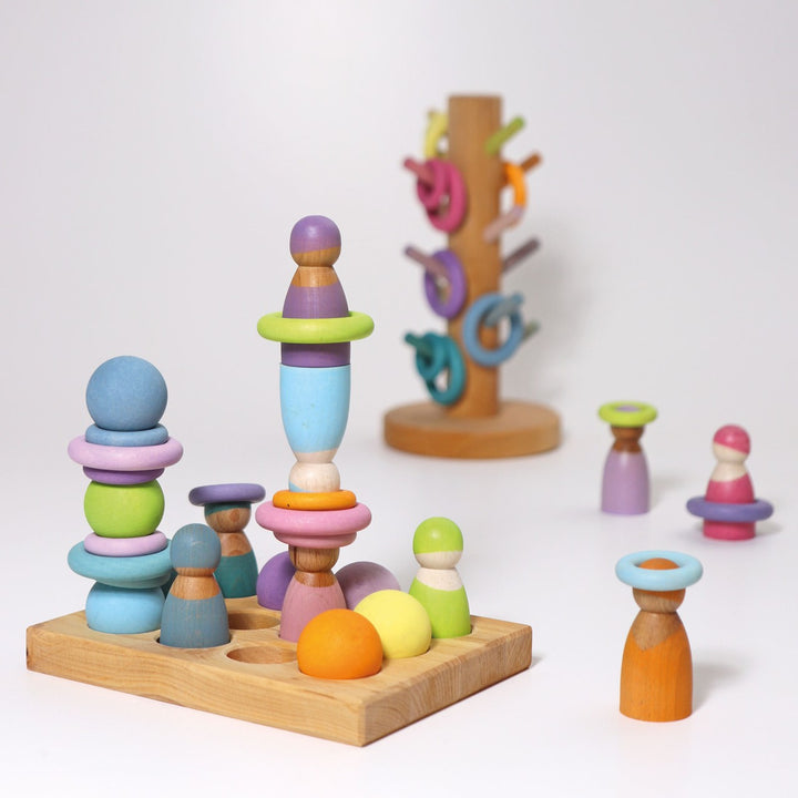 Grimm's Wooden Small Pastel Balls