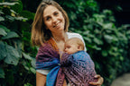 LennyLamb Ring Sling With Gathered Shoulder Infinity Roller