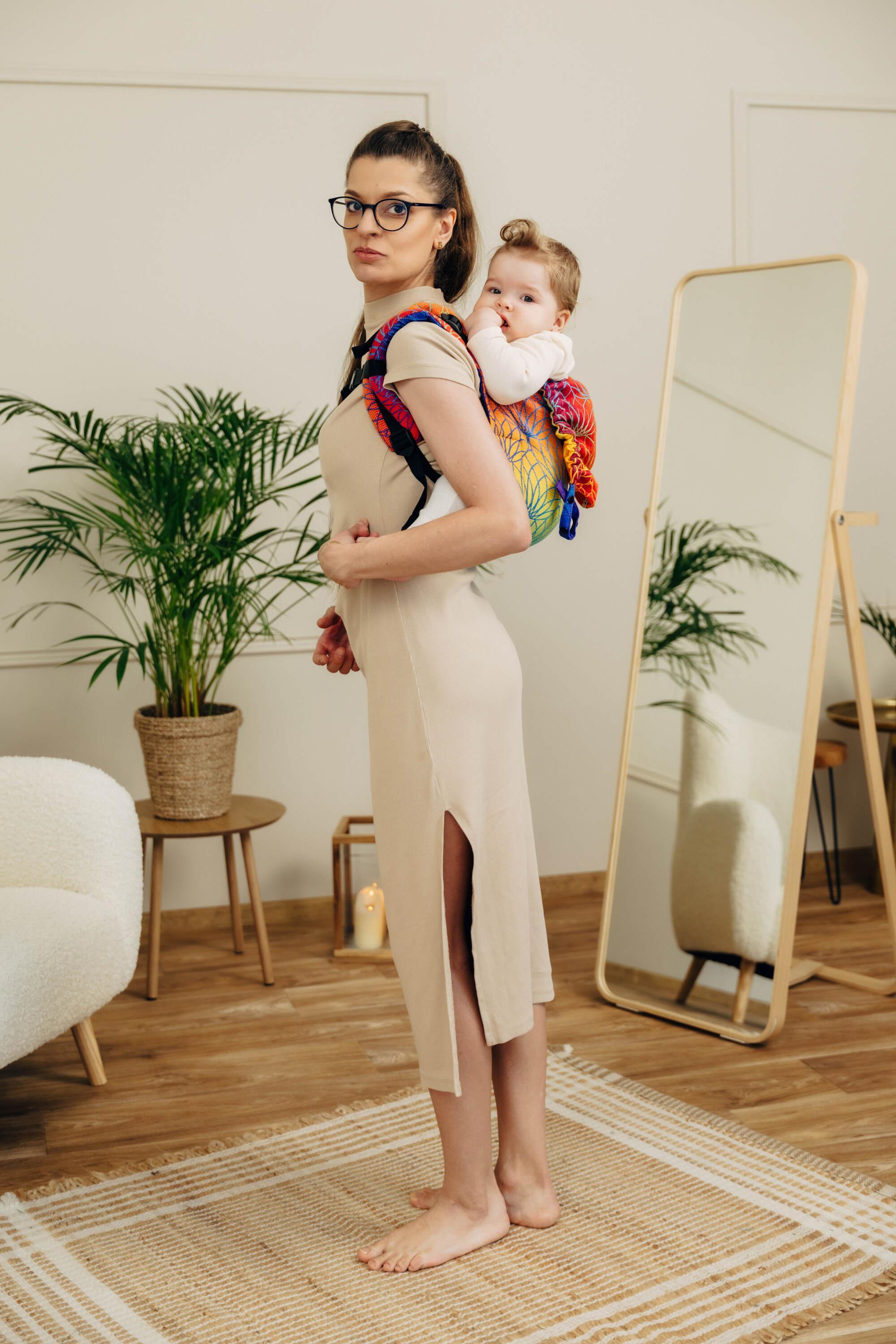LennyLamb Onbuhimo Pro Rainbow Lotus