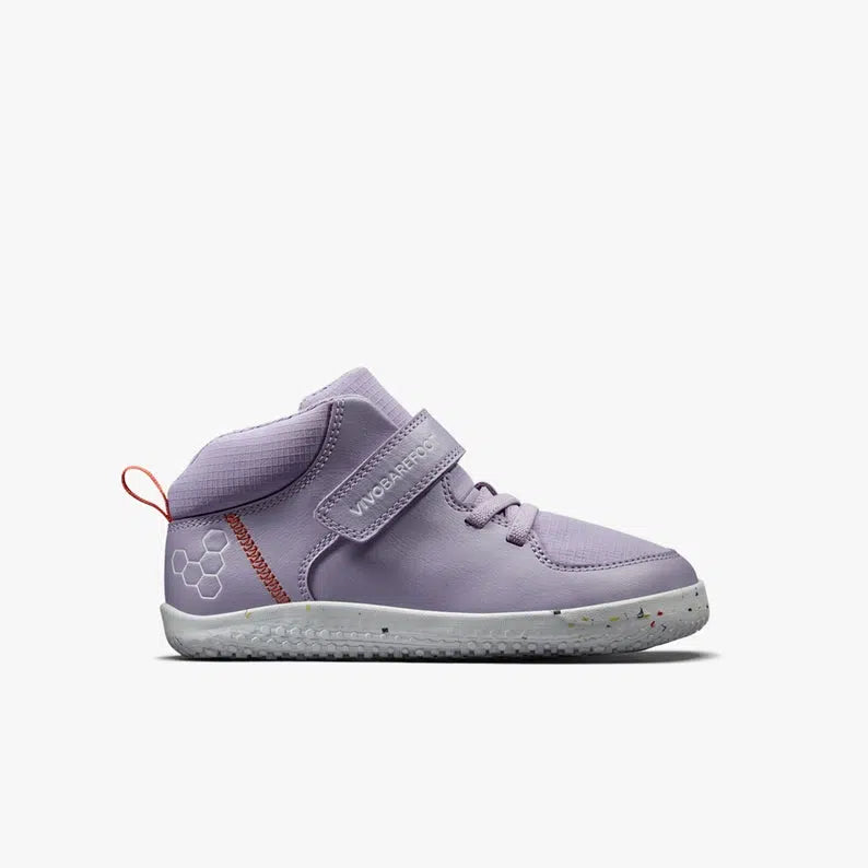 Vivobarefoot Primus Ludo Hi Kids Lilac