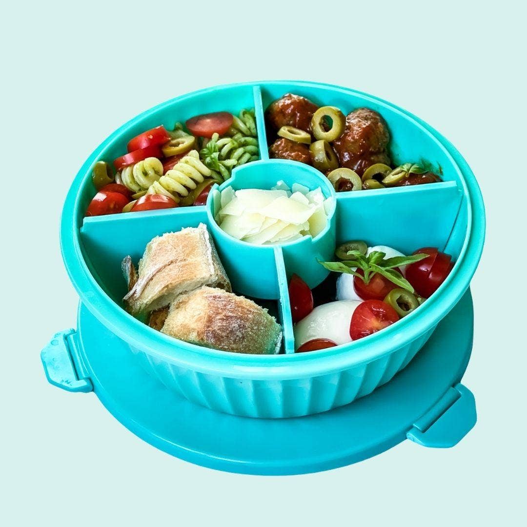 Yumbox Poke Bowl with 4 Compartment Divider