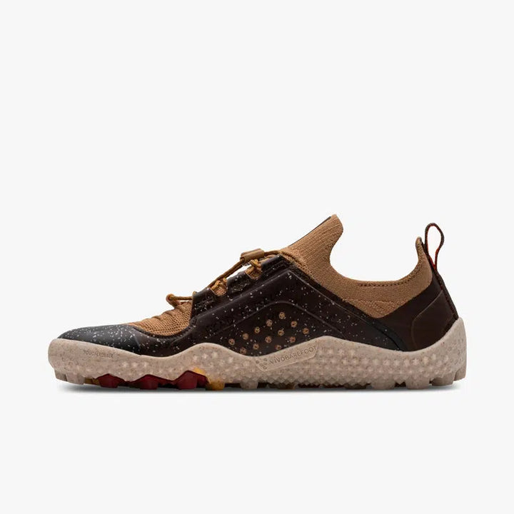 Vivobarefoot Primus Trail Knit SG JJF Mens Bone Brown