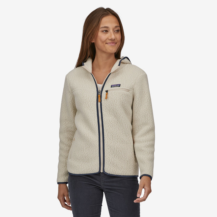 Patagonia Women's Retro Pile Fleece Hoody Pelican