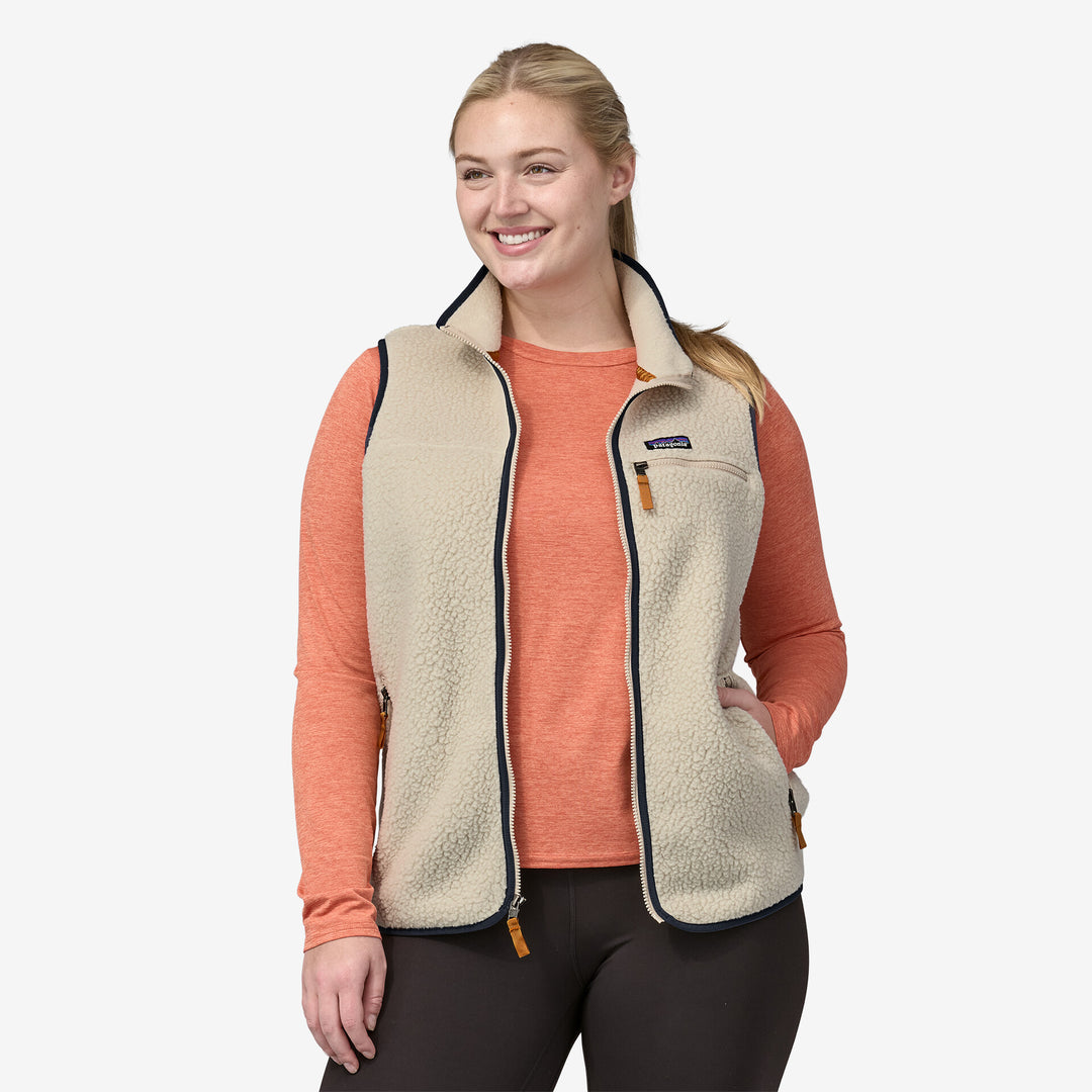 Patagonia Women's Retro Pile Fleece Vest Pelican