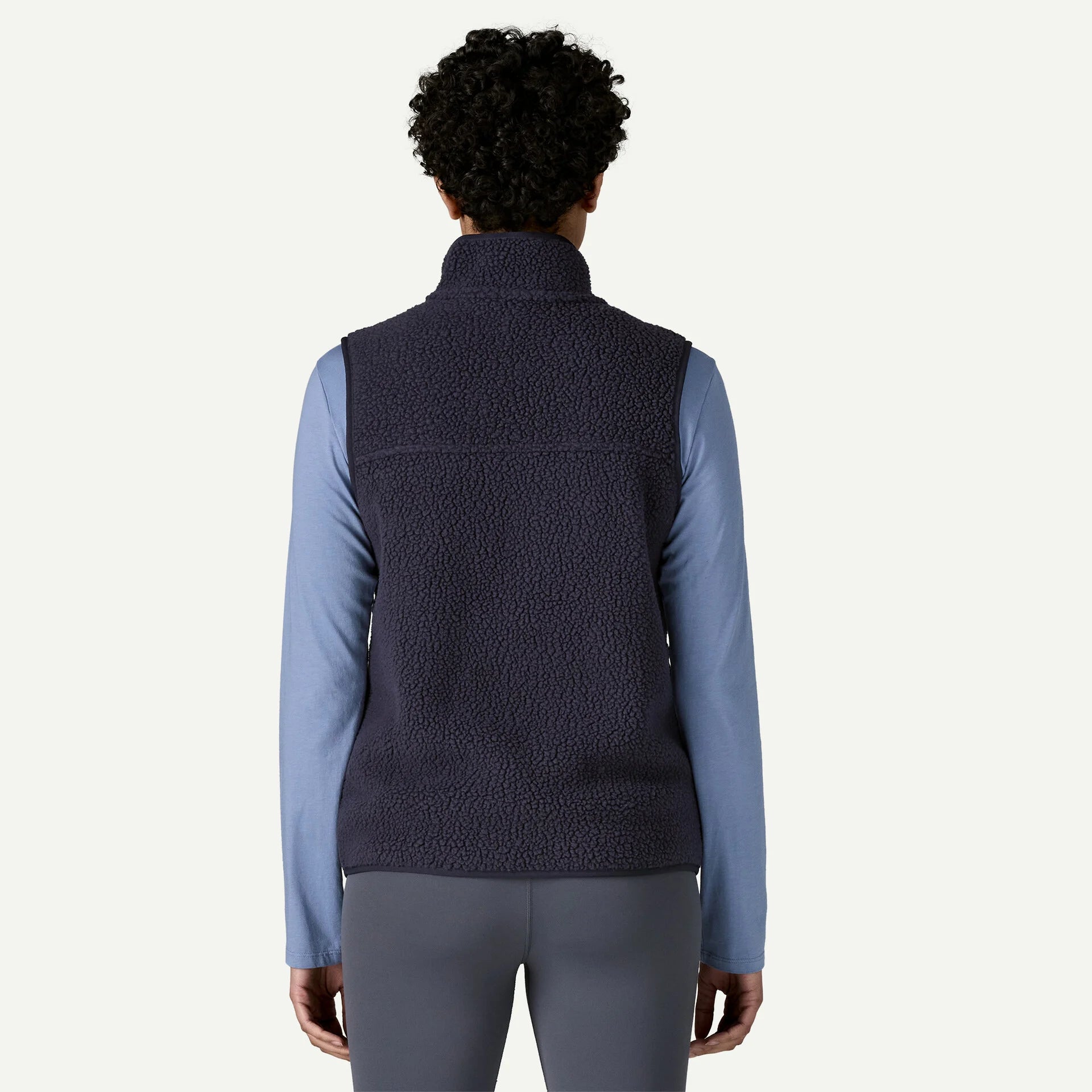 Patagonia Women's Retro Pile Fleece Vest Sunken Blue