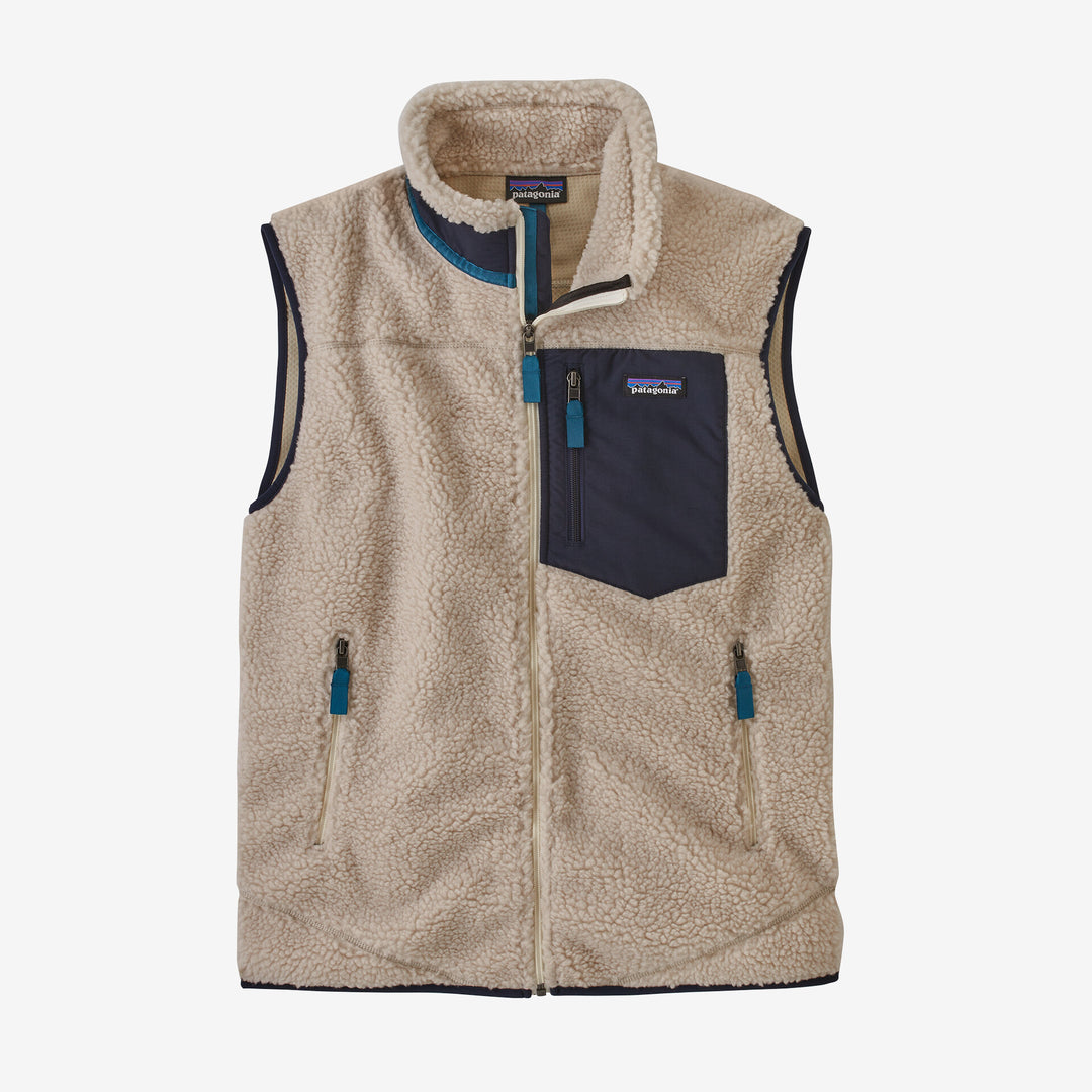 Patagonia Men's Classic Retro-X® Fleece Vest Natural