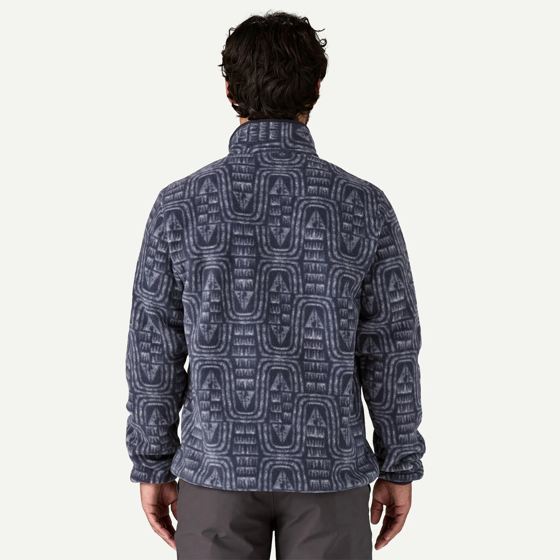 Patagonia Men's Lightweight Synchilla® Snap-T® Fleece Pullover Flow: Sunken Blue