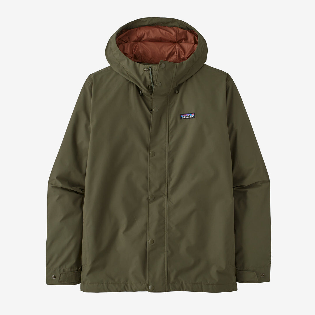 Patagonia Men's Jackson Glacier Rain Jacket Basin Green