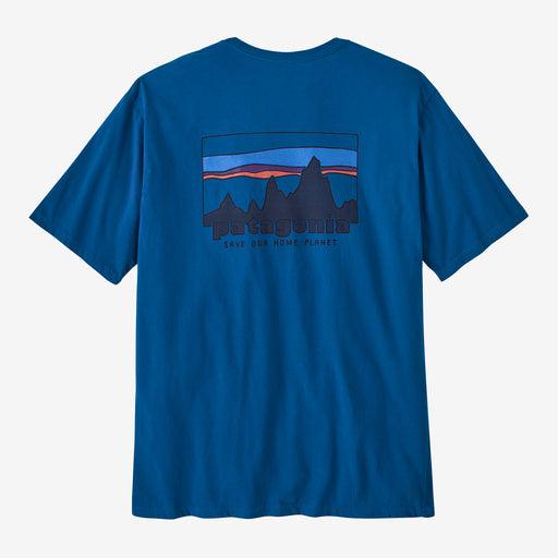 Patagonia Men's '73 Skyline Organic T-Shirt Endless Blue