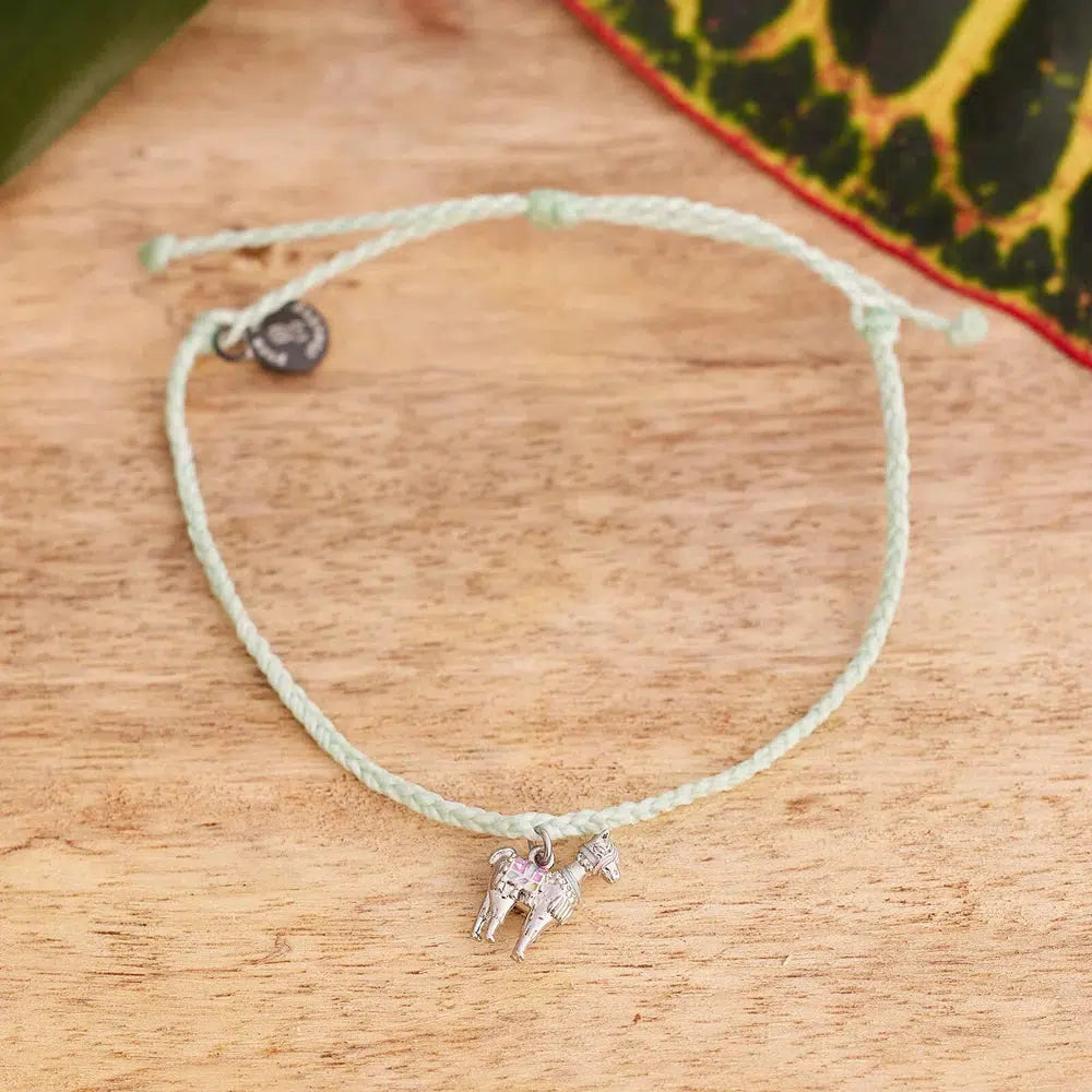 Pura Vida Llama Charm Bracelet