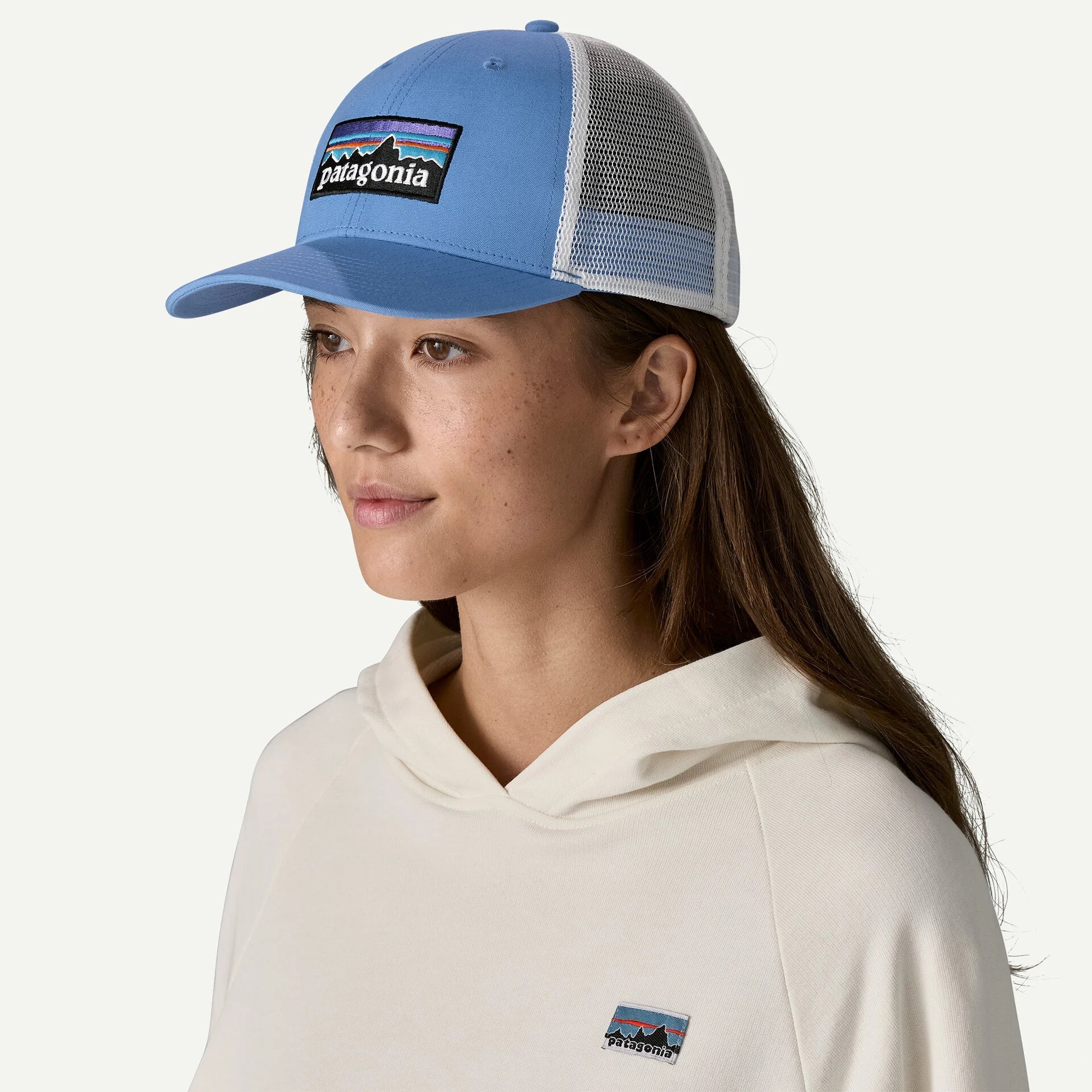 Patagonia Adults P-6 Logo LoPro Trucker Cap - Freedom To Explore