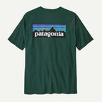 Patagonia Men's P-6 Logo Responsibili-Tee® Cascade Green