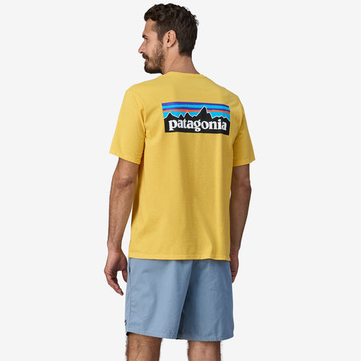 Patagonia Men's P‐6 Logo Responsibili‐Tee Milled Yellow