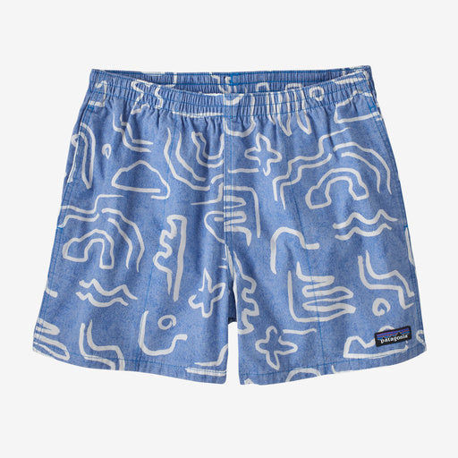 Patagonia Women's Funhoggers™ Shorts 4" Channel islands Vessel Blue