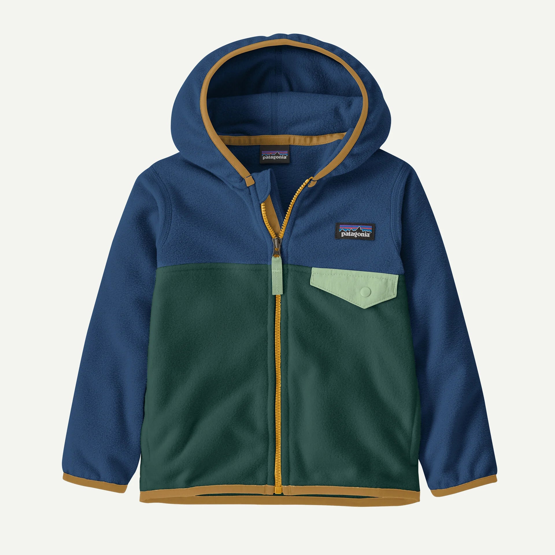 Patagonia Kids Snap-T fleece in recycled polyester – warm, durable children’s outdoor jacket for year-round adventures