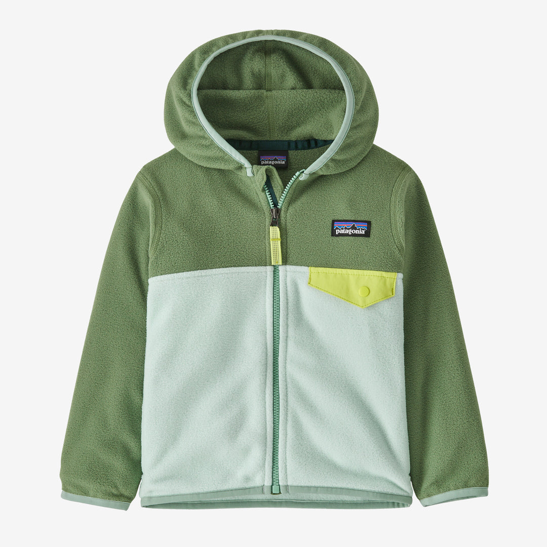 Patagonia Baby Micro D™ Snap-T® Fleece Jacket Wispy Green