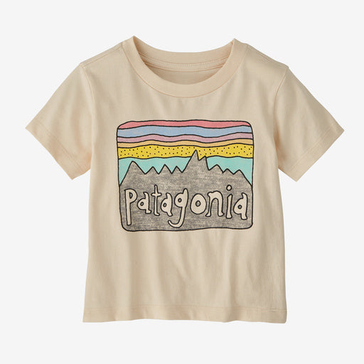 Patagonia Baby Fitz Roy Skies T-Shirt Natural