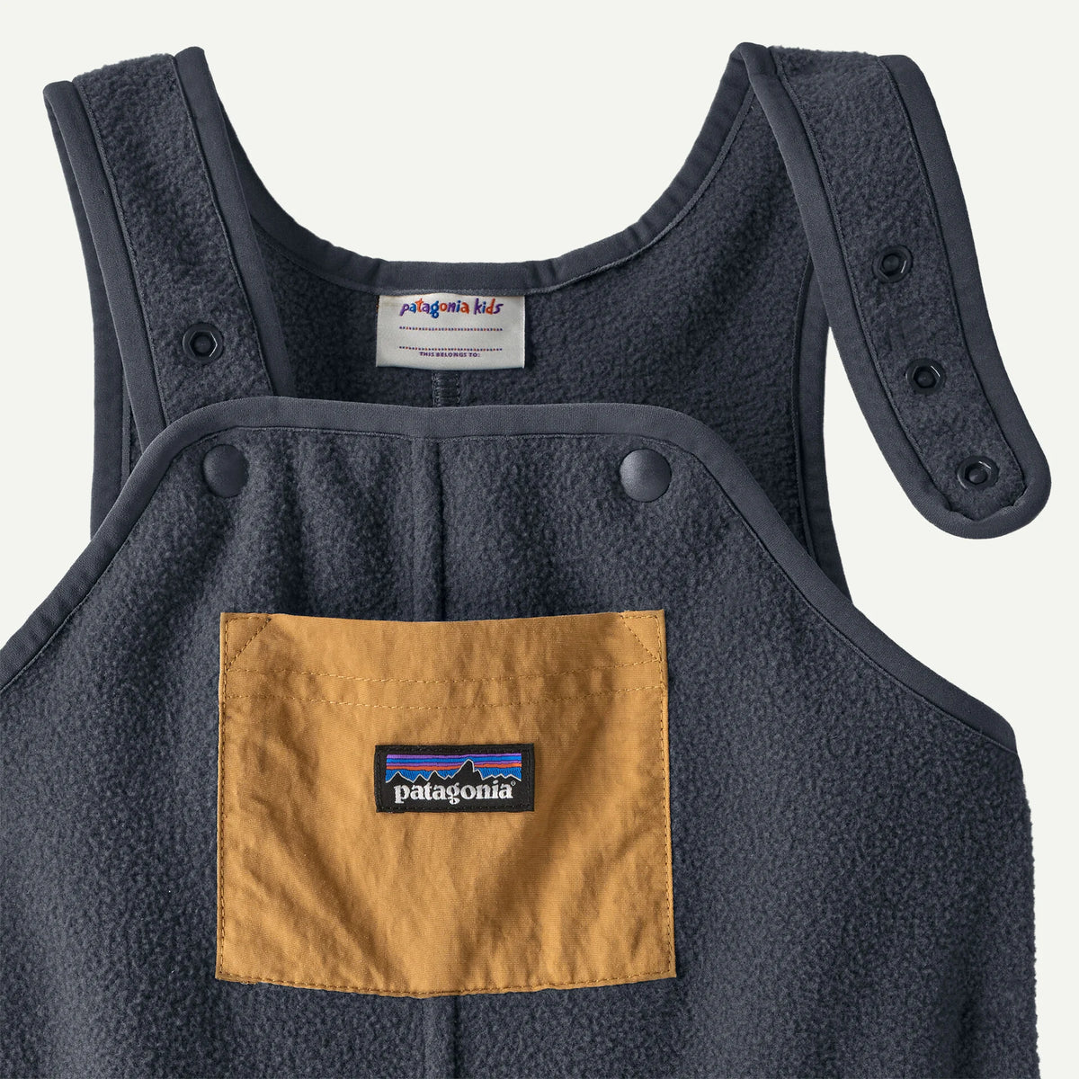 Patagonia Baby Synchilla® Fleece Overalls Smolder Blue