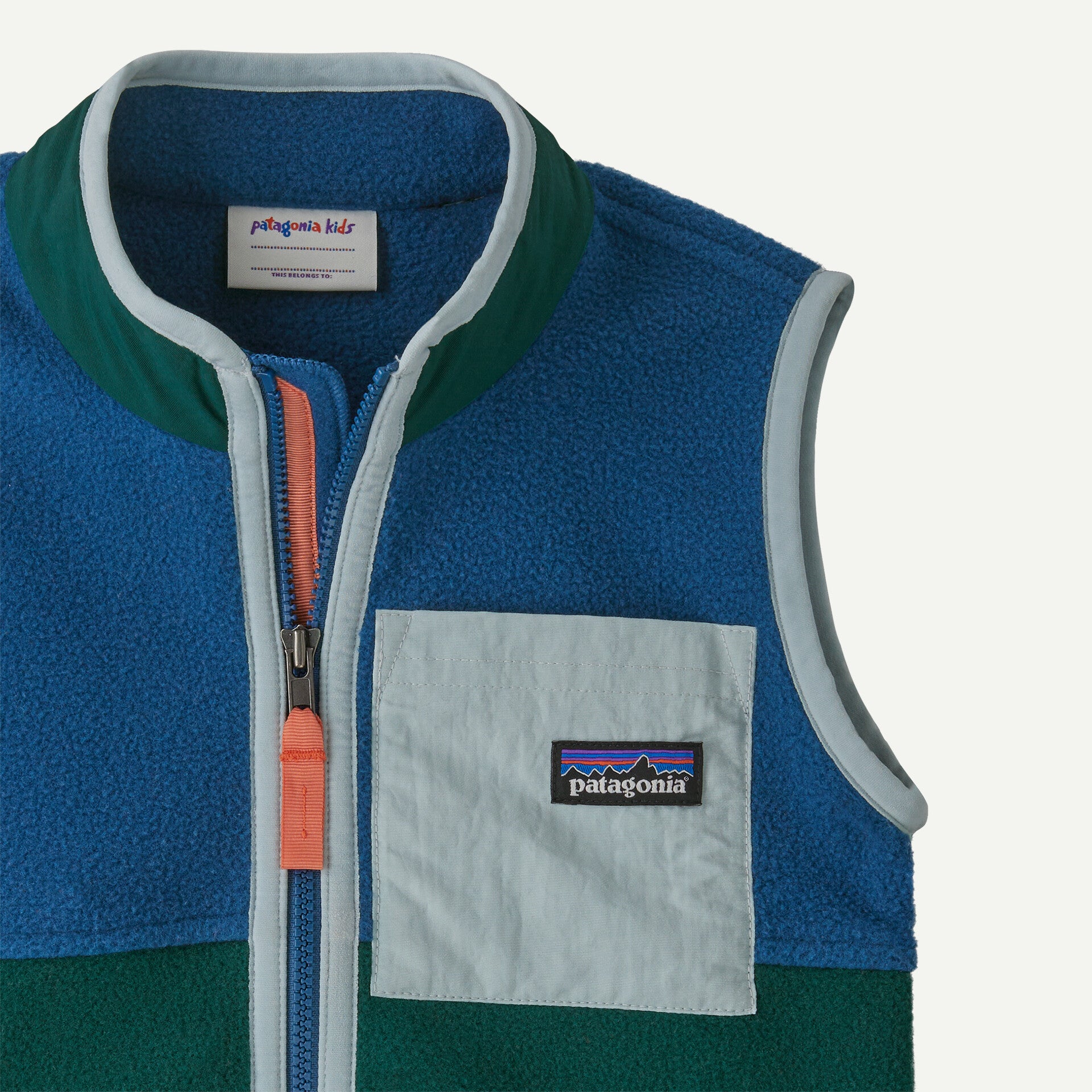 Patagonia Baby Synchilla® Fleece Vest Clement Blue