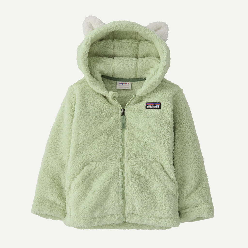 Patagonia Baby Furry Friends Fleece Hoody Lichen Green